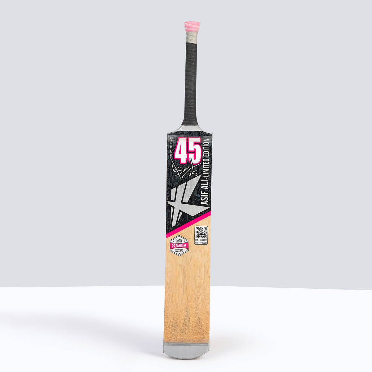 Khiladee – Asif Ali Edition  - Premium Coconut Bat (Purple Edition)