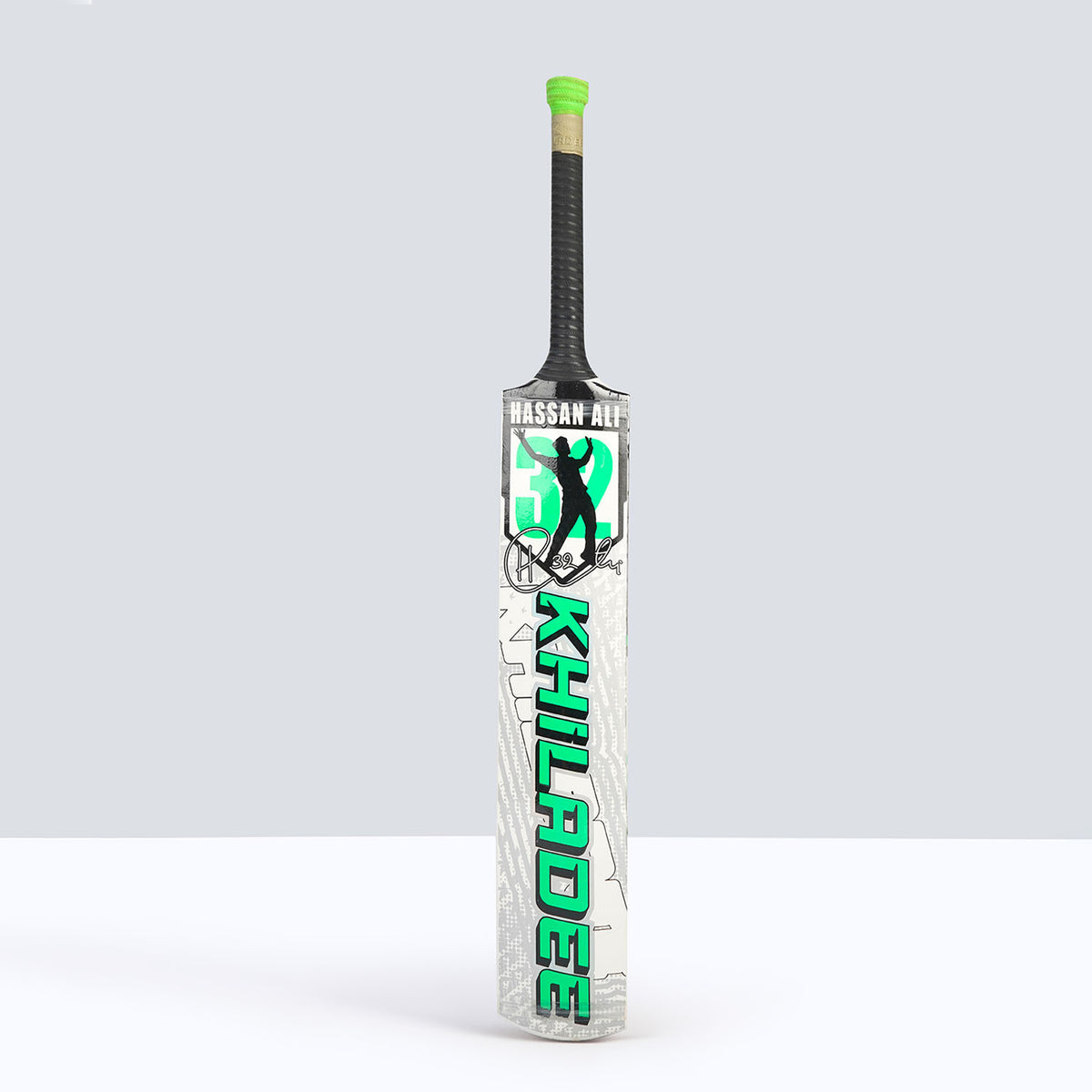 Khiladee – Hassan Ali – 32 Edition - Premium Coconut Bat (Green Edition)