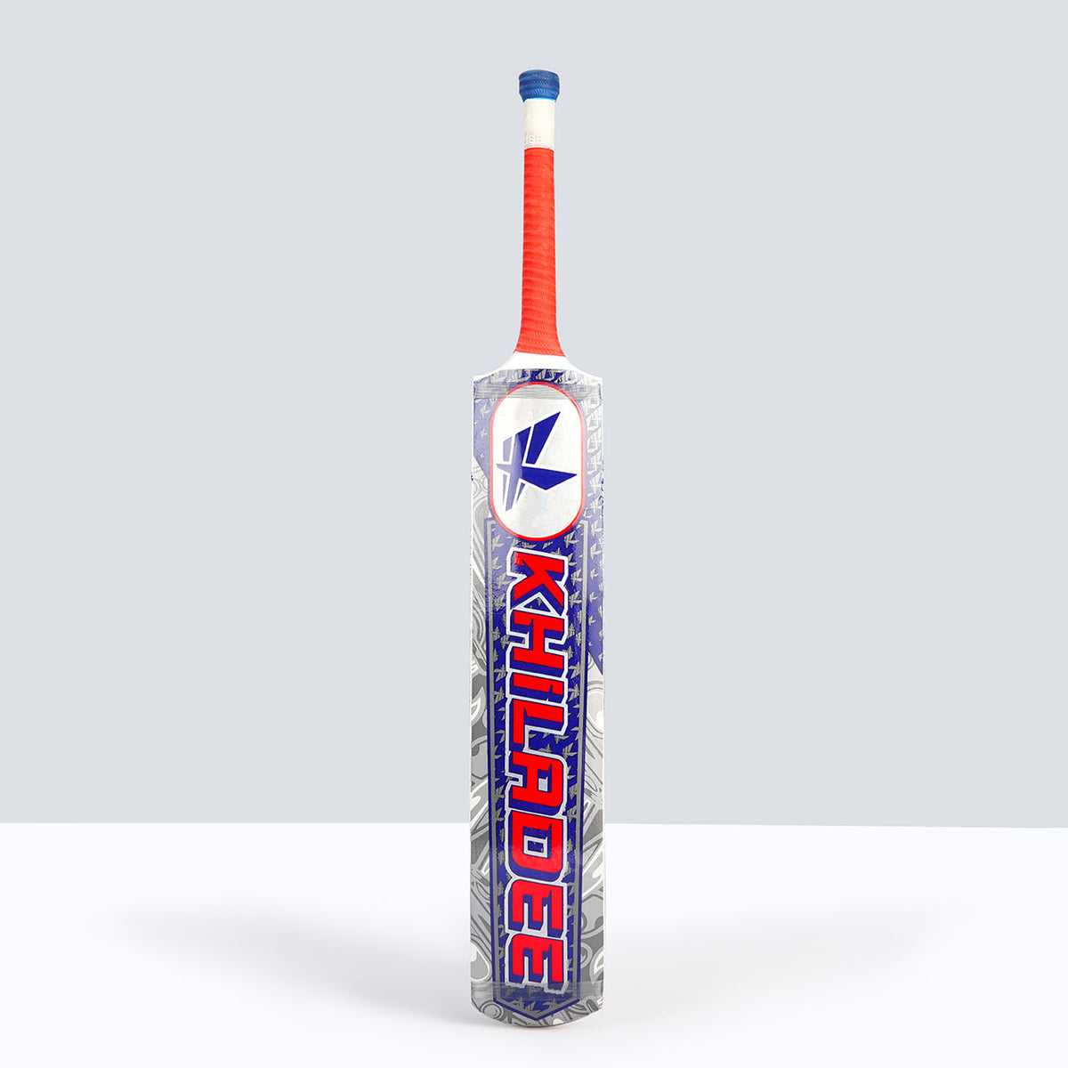 Khiladee – King Edition – Premium Coconut Bat (Red and Blue Edition)