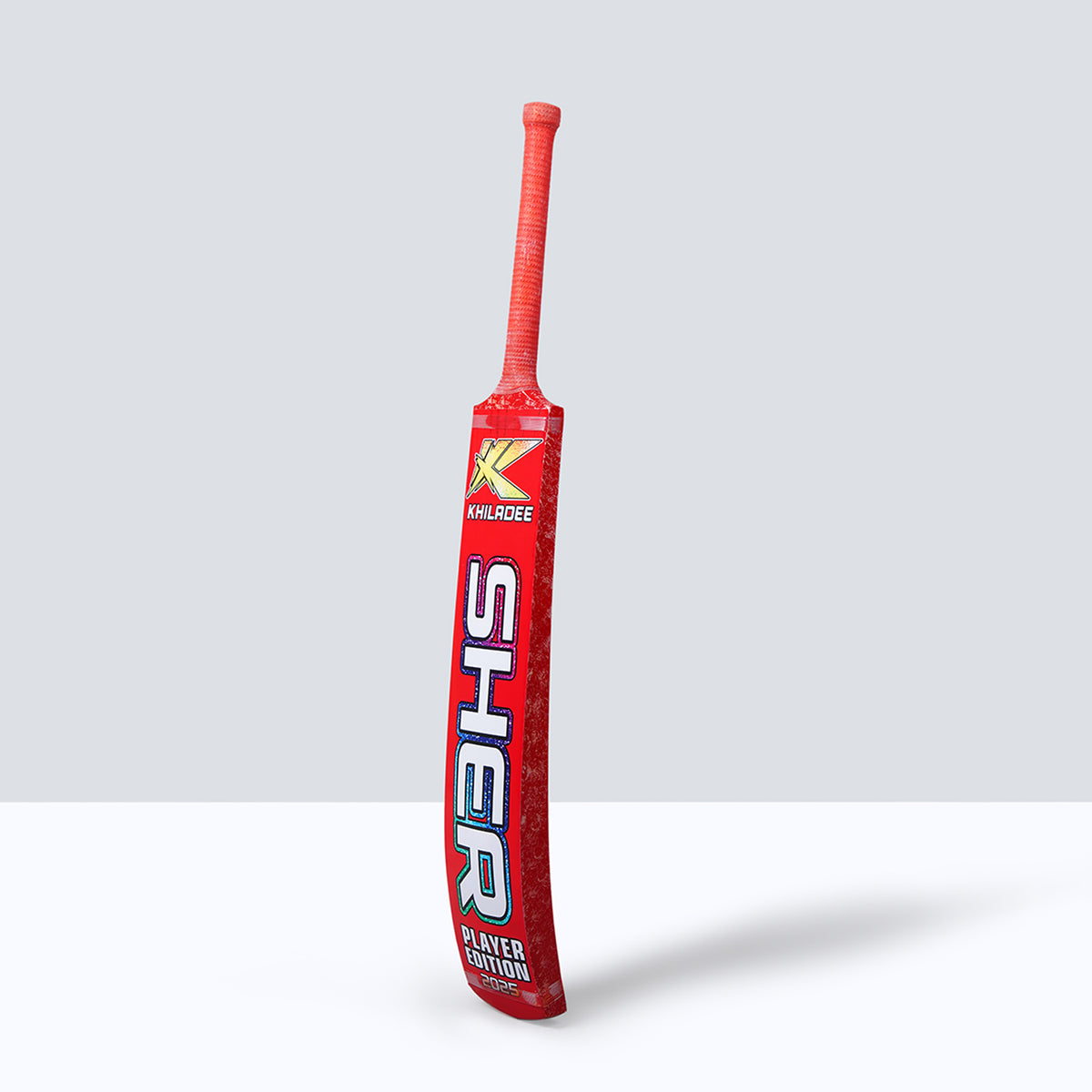 Khiladee – Sher Edition - Premium Coconut Bat (Red Edition)