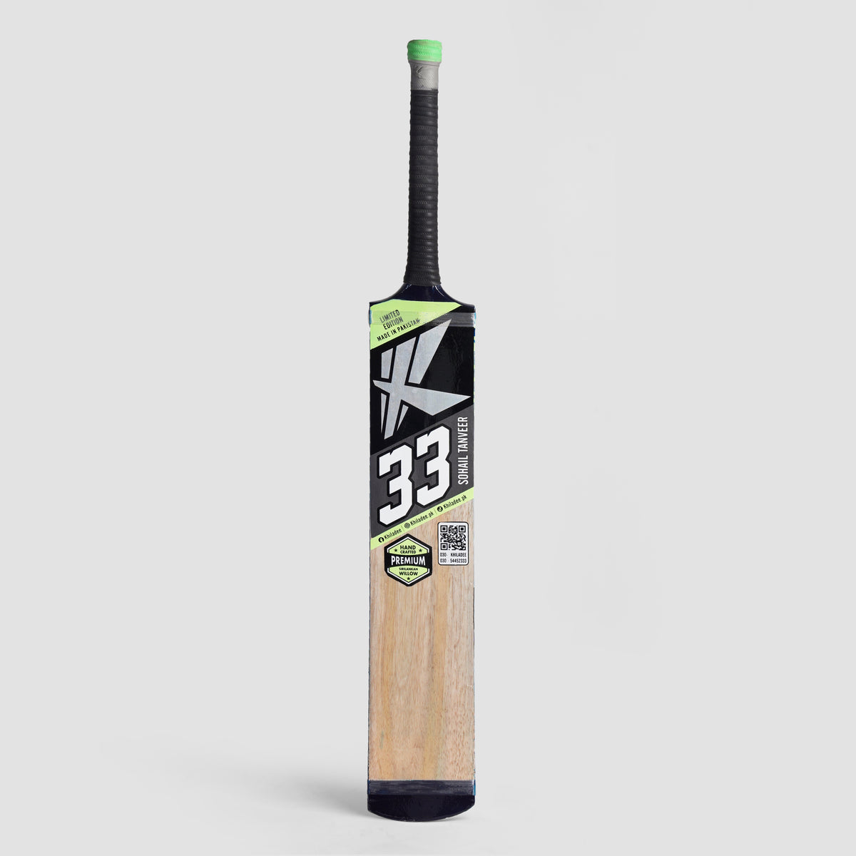 Khiladee – Sohail Tanveer Edition  - Premium Coconut Bat