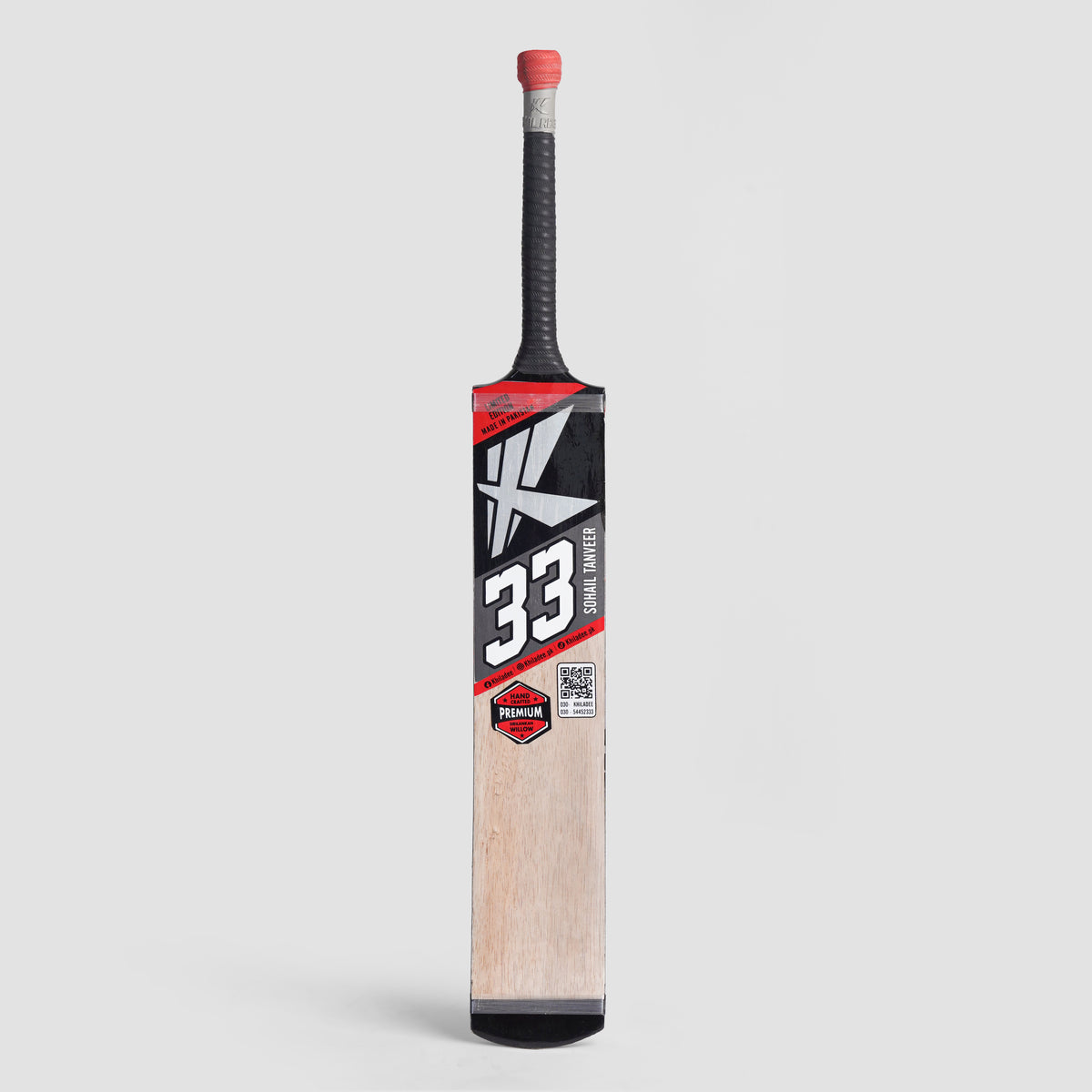 Khiladee – Sohail Tanveer Edition  - Premium Coconut Edition Bat