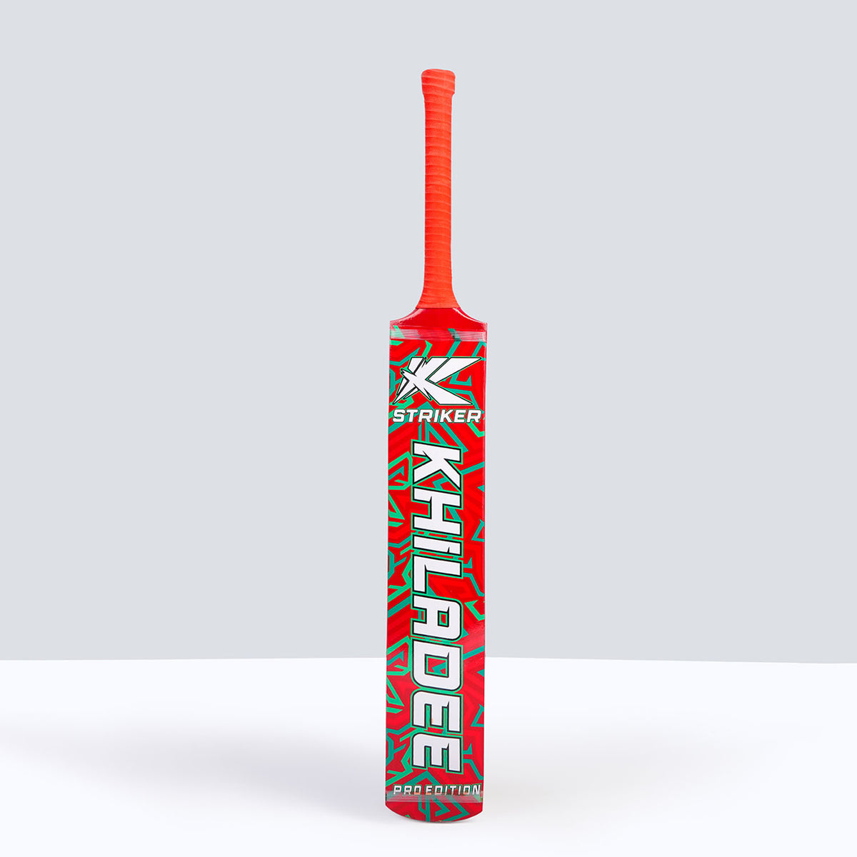 Khiladee - Striker - Full Cane - Cricket Bat ( Red Edition)
