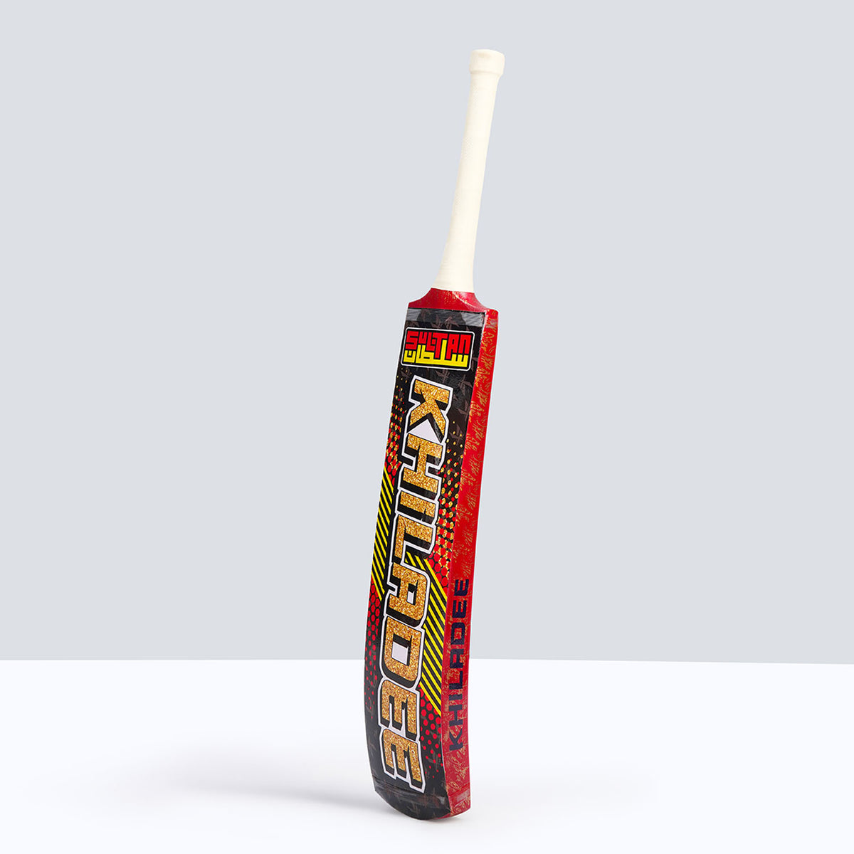 Khiladee - Sultan Edition - Premium Coconut Bat (Black and Red Edition)