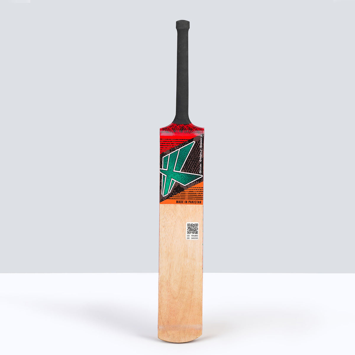 Khiladee - Titan Edition - Premium Coconut Bat (Orange and Green Edition)