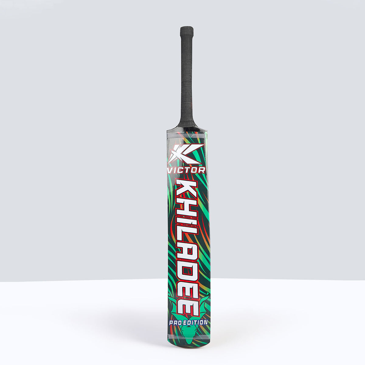 Khiladee - Victor - Full Cane - Cricket Bat (Green Edition)